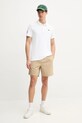 Lacoste pantaloni scurti din bumbac GH7220. bej SS24