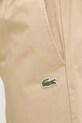 Lacoste cotton shorts beige GH7220.
