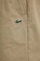 Lacoste szorty bawełniane brązowy GH7220.
