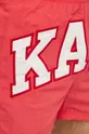 červená Plavkové šortky Karl Kani