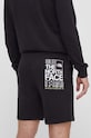 Îmbrăcăminte The North Face pantaloni scurti din bumbac NF0A87ECJK31 negru