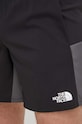 The North Face szorty sportowe Mountain Athletics czarny NF0A87JMW9O1