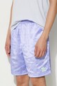 adidas Originals pantaloni scurti Mono Satin violet IS2935