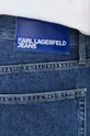 granatowy Karl Lagerfeld Jeans szorty jeansowe