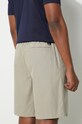 Odzież Fred Perry szorty bawełniane Wide Leg Poplin Shorts S7173.U54 beżowy