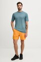 Under Armour szorty do biegania Launch 1382620 pomarańczowy AW25