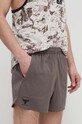 Under Armour szorty treningowe Project Rock 1383214 brązowy SS24