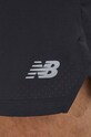 New Balance pantaloni scurți de antrenament MS41283BK negru