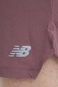 New Balance pantaloni scurți de alergare violet MS41286LIE