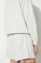 Îmbrăcăminte New Balance pantaloni scurti din bumbac MS41511AHH gri