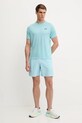Under Armour pantaloni scurți de antrenament Tech 1383356 albastru SS25