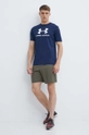 Under Armour pantaloni scurți de antrenament Tech 1383356 verde SS25