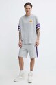 New Era szorty 60435475 szary SS24