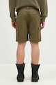 Ρούχα Βαμβακερό σορτσάκι Woolrich Gabardine Cargo Short CFWOSH0051MRUT3665 πράσινο