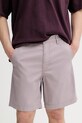 Levi's pantaloni scurti din bumbac bumbac violet A4661