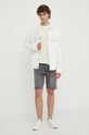 Levi's pantaloni scurti jeans A7219 gri SS25