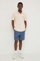 Levi's pantaloni scurti din bumbac A7358 albastru SS24