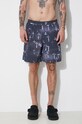 Aries pantaloncini da bagno Graveyard Board Short nero SUAR30100
