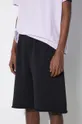 crna Pamučne kratke hlače Aries Premium Temple Sweatshort
