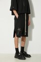 Rick Owens szorty bawełniane x Champion Beveled Pods czarny CM01D9240
