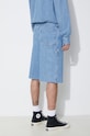 Îmbrăcăminte A.P.C. pantaloni scurti jeans short oakland COGXL.H10193.IAB albastru