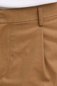 A.P.C. pantaloni scurti din bumbac short crew maro COGXS.H10198.CAB