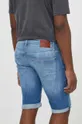 Τζιν σορτς Pepe Jeans STRAIGHT SHORT Κύριο υλικό: 88% Βαμβάκι, 11% Πολυεστέρας, 1% Σπαντέξ Φόδρα τσέπης: 65% Πολυεστέρας, 35% Βαμβάκι