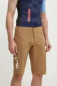 rjava Kolesarske kratke hlače POC Essential Enduro Moški