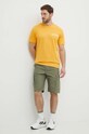 Bavlnené šortky Napapijri N-Maranon Cargo NP0A4H1RGAE1 zelená SS24