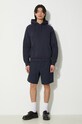 Norse Projects pantaloni scurti Ezra Relaxed Solotex N35.0603.7004 bleumarin SS24
