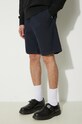 Norse Projects pantaloncini in lino misto Ezra Relaxed Cotton blu navy N35.0614.7004