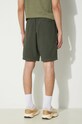 Odzież Norse Projects szorty z domieszką lnu Ezra Relaxed Cotton N35.0614.8022 zielony