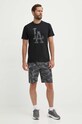 47 brand pantaloni scurti din bumbac MLB Los Angeles Dodgers BB012PMTYAH608512CC gri SS24