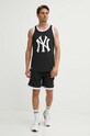 47 brand rövidnadrág MLB New York Yankees BB017PMBSEY617750JK fekete SS24