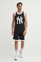 47 brand rövidnadrág MLB New York Yankees BB017PMBSEY617750JK fekete SS24