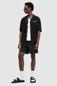 Plavkové šortky AllSaints WARDEN SWIMSHORT M011WA černá