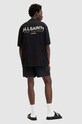 Plavkové šortky AllSaints WARDEN SWIMSHORT M011WA