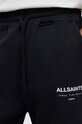 Одяг Бавовняні шорти AllSaints UNDERGROUND SWEATSHO MG256Y чорний