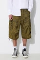 Шорти Engineered Garments FA Short тканина зелений OR276.DZ027