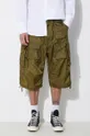 zelena Kratke hlače Engineered Garments FA Short Muški