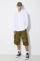 Engineered Garments pantaloni scurti FA Short OR276.DZ027 verde SS24