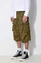 Шорти Engineered Garments FA Short зелений OR276.DZ027