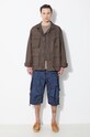 Kratke hlače Engineered Garments FA OR276.DZ028 mornarsko plava SS24