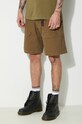 Gramicci szorty bawełniane Canvas Eqt Short zielony G4SM.P005