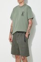 Бавовняні шорти Gramicci Canvas Eqt Short гладкий зелений G4SM.P005