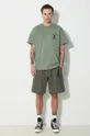Gramicci pantaloncini in cotone Canvas Eqt Short verde