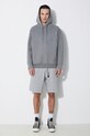 Pamučne kratke hlače Gramicci Classic Gramicci Sweatshort G4SU.P147 siva SS24