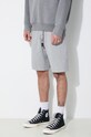 Pamučne kratke hlače Gramicci Classic Gramicci Sweatshort siva G4SU.P147