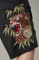 Šortky Maharishi Maha Tiger Loose Snoshorts 5099.BLACK čierna