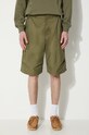 Îmbrăcăminte Maharishi pantaloni scurti Maha Tiger Loose Snoshorts 5099.OLIVE verde